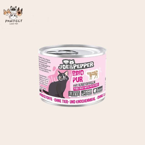 Joe & Pepper Cat Pure Beef with potatoes 200g