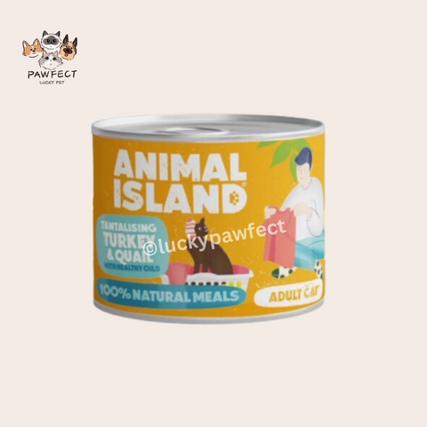 Animal island turkey quail 200g