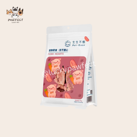 PET-EVER freeze-dried pig heart