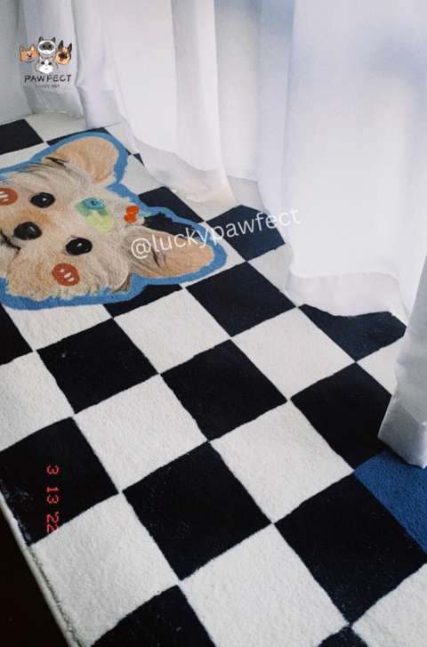 🐳 The Custom Round Sherpa Rug