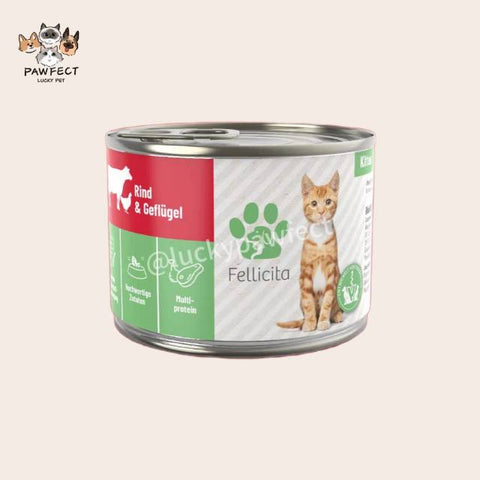 Felicita new version canned Beef and Poultry 200g