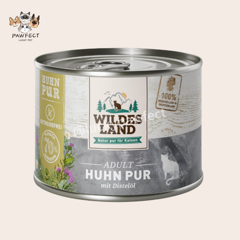 Wildes Land PUR Adult Chicken with safflower oil