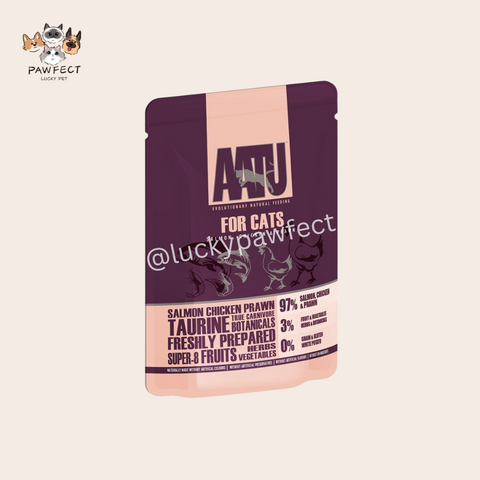 AATU - SALMON, CHICKEN & PRAWN 85g