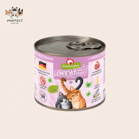 GranataPet DeliCatessen Lamb & Turkey 200g