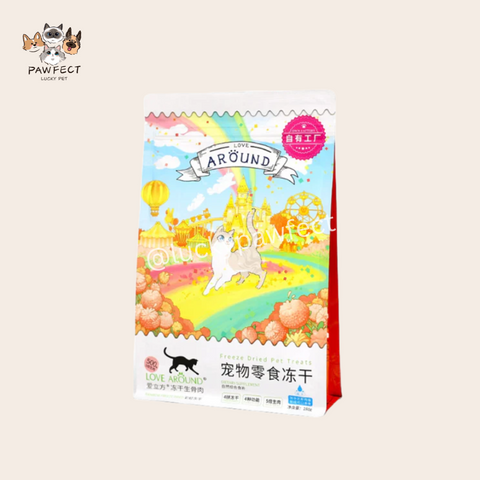 LOVE AROUND Complete Balanced Freeze Dried Cat Main Food Rainbow