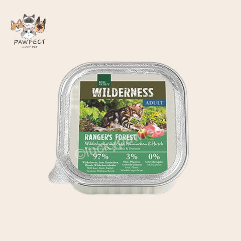 🇩🇪 Real Nature Wilderness Wild Boar with Duck, Rabbit and Venison Pack 100g