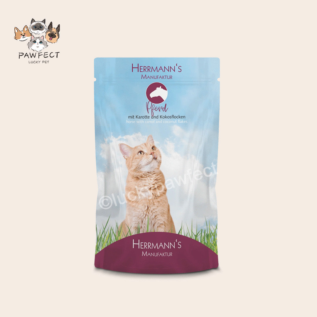 Herrmanns A9 Pferd Horse Meat Wet Food 100g Lucky Pawfect Pet