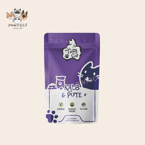 🇩🇪 Tasty Cat Kalb Pute Veal & Turkey wetfood 125g