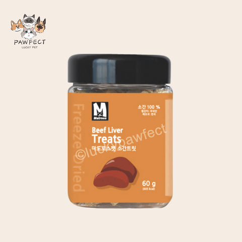 🇰🇷 MATROOS PET Freeze-dried Beef Liver Treats