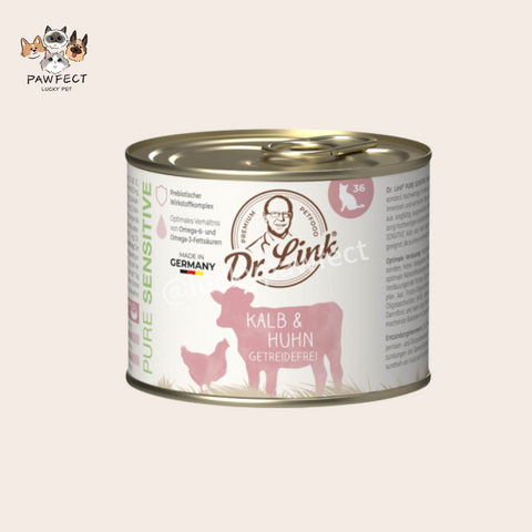 Dr. Link® PURE SENSITIVE veal and chicken