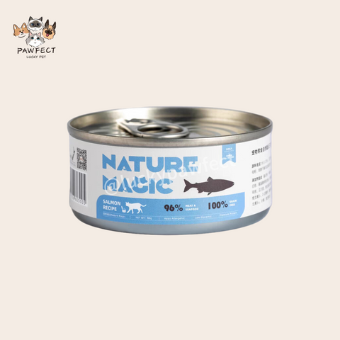 Nature Magic Canned Cat Wet Grain-Free Staple Food Salmon