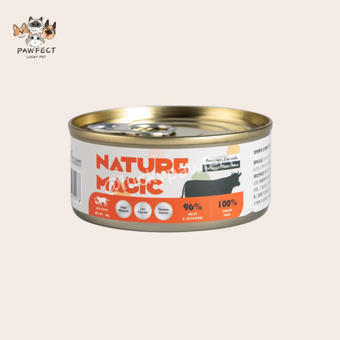 Nature Magic Canned Cat Wet Grain-Free Staple Food Beef