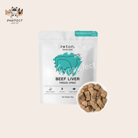 Peton Beef Liver FREEZE-DRIED