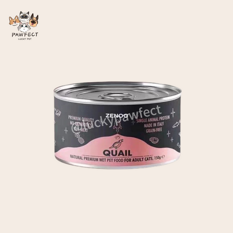 ZENOO Natural Pemium Wet Food-Quail